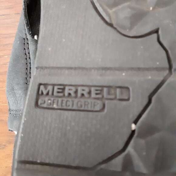 Black leather Thongs in size 7 by Merrell - Picture 6 of 6